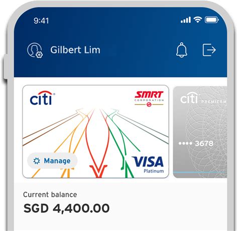 Citibank SMRT Card Singapore 